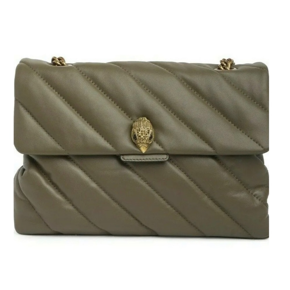 Kurt Geiger Large Soho Quilted Leather Bag NWT Chain